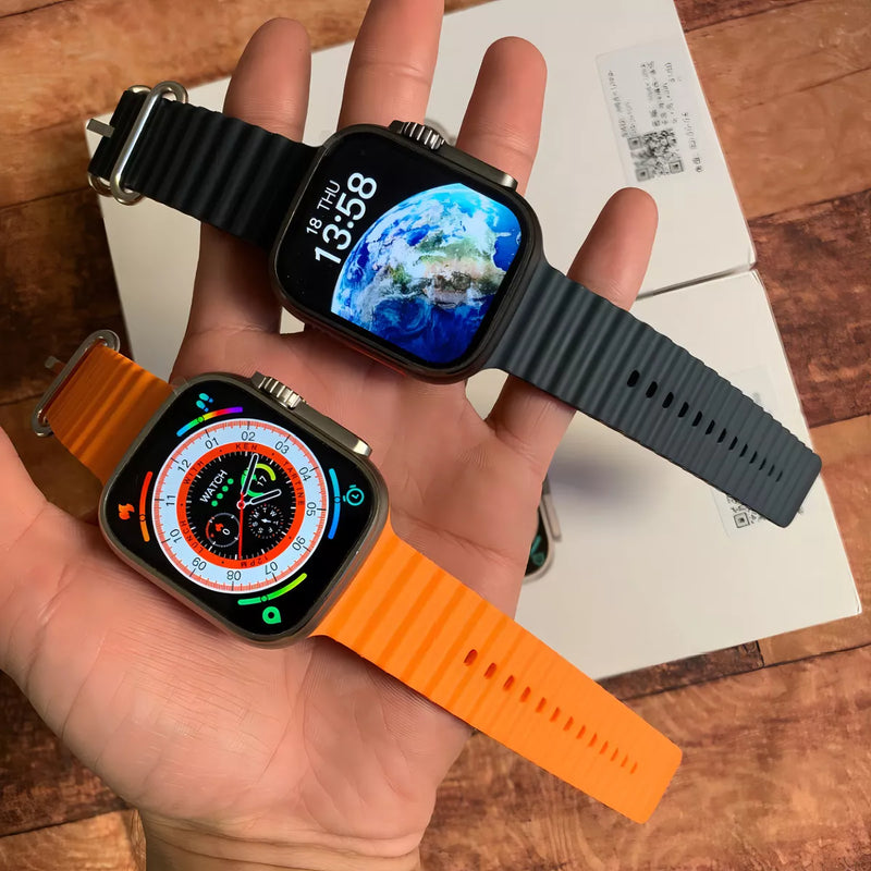 Smartwatch IWO W68+ - 49mm - Certificação IP68