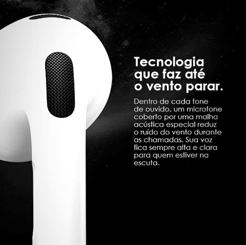 2 UNIDADES - Fone AirPro 3ª Geração - Versão 2025