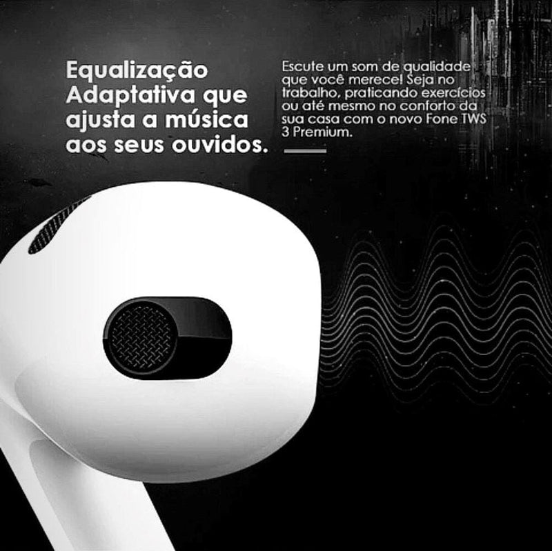 2 UNIDADES - Fone AirPro 3ª Geração - Versão 2025