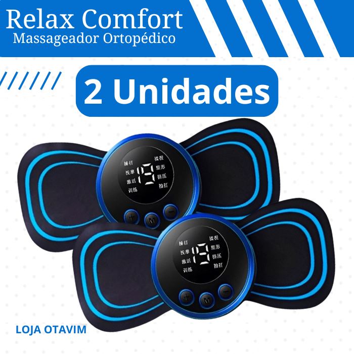 Relax Comfort - Massageador Portátil Ortopédico + Brinde Exclusivo