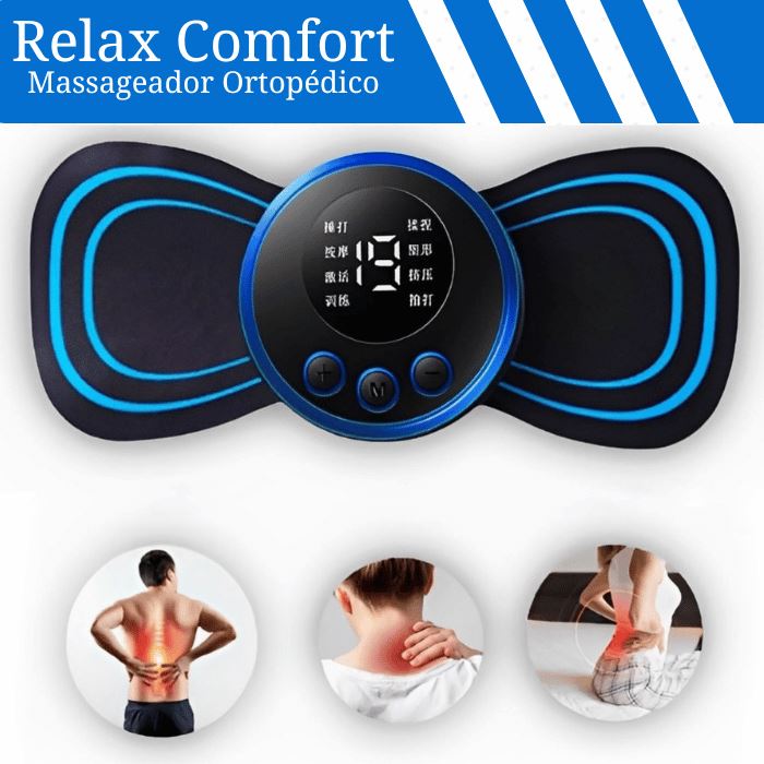 Relax Comfort - Massageador Portátil Ortopédico + Brinde Exclusivo