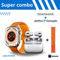 Smartwatch Series 8 Ultra - "Lançamento 2023 + AirPro 2ª Geração